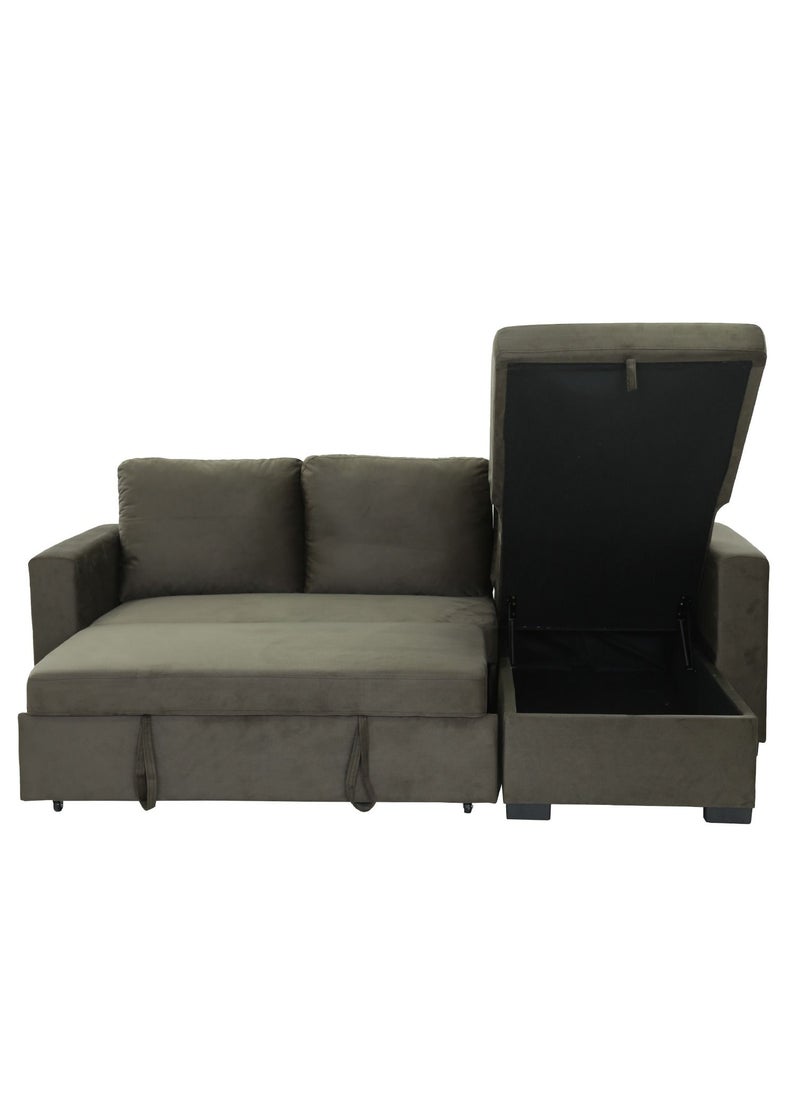 Home Style - Cannes L Shape Corner Sofabed With Storage - Image 1
