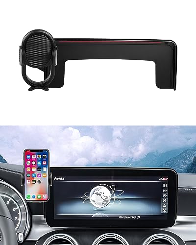 Autorder Car Phone Holder for 2019-2022 Mercedes-Benz C-Class/GLC/2021 2022 V-Class Accessories Phone Mount 10.25" Screen Cell Phone Automobile Cradles Hands-Free 360 Degree Rotation - Image 1