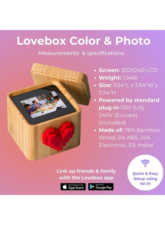 Lovebox The Ultimate Couple Gift | Lovebox Color & Photo | Improve Relationships | Gift for Girlfriend, Boyfriend, Wife, or Husband - Image 3