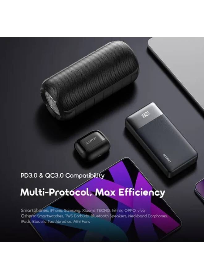 أورايمو باور بانك باور نوفا USB-C و 2-USB منافذ 22.5W - - Image 5