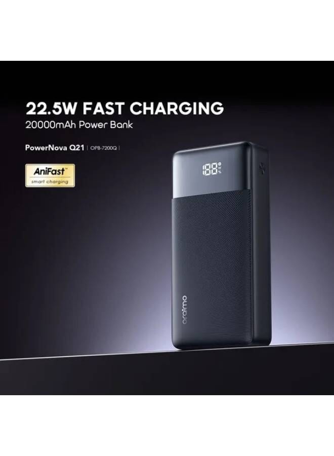 أورايمو باور بانك باور نوفا USB-C و 2-USB منافذ 22.5W - - Image 2