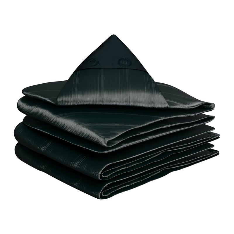 Kuber Industries Kuber Industries Tirpal 15x18 Feet Waterproof Tarpaulin Sheet 120 GSM Tadpatri Tharpai EcoFriendly Tent Tirpal Thadika Thappi Tarp Lightweight Premium Tirpal Green - Image 1