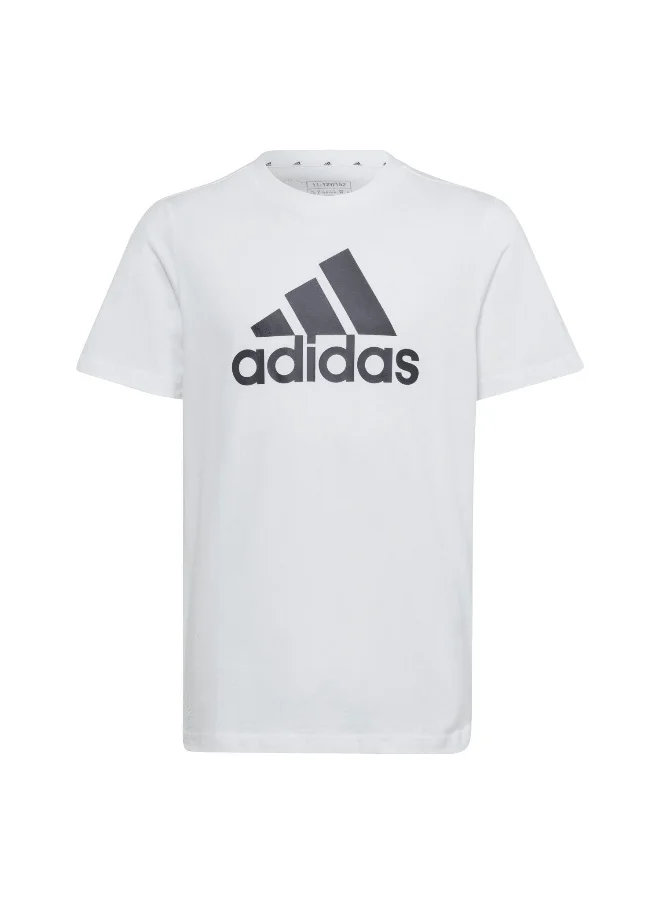 Adidas adidas U Bl Tee White Training T-Shirts 7-8Y