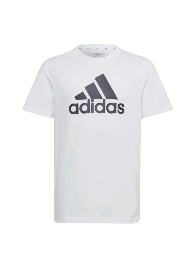 Adidas adidas U Bl Tee White Training T-Shirts 7-8Y