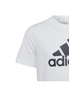 Adidas adidas U Bl Tee White Training T-Shirts 7-8Y  - Image 5