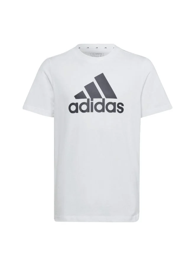 Adidas U Bl Tee White Training T-Shirts 7-8Y