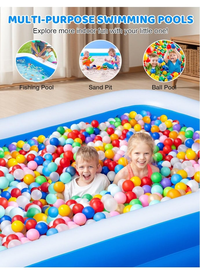 Gift For Kids Inflatable Swimming Pool,Inflatable Kiddie Pool Fun Outdoor Water Toys for Girls Boys  - Image 3