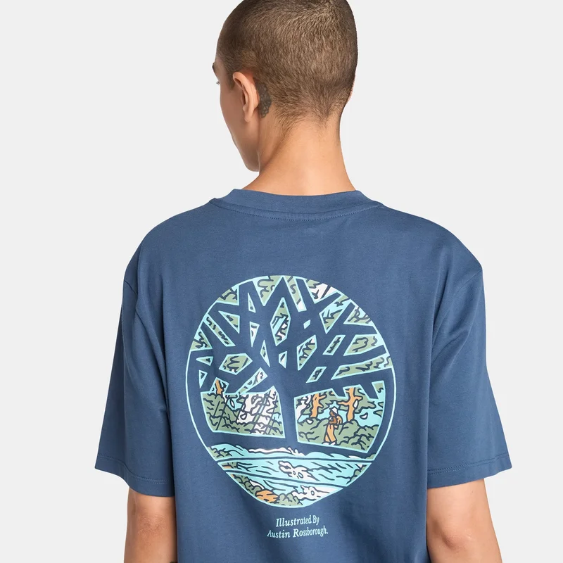 Timberland Men's Illustrated Tree T-Shirt