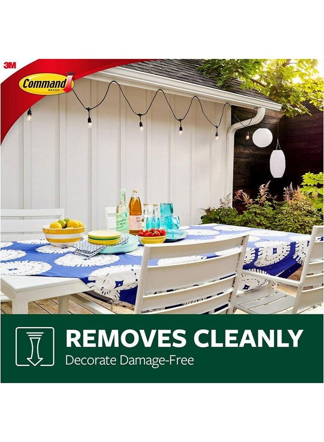 Command Outdoor Light Clips 16 Clips 20 Strips Water Resistant Adhesive (17017Clr Awes) Clear (17017Clr Aw E) - Image 5