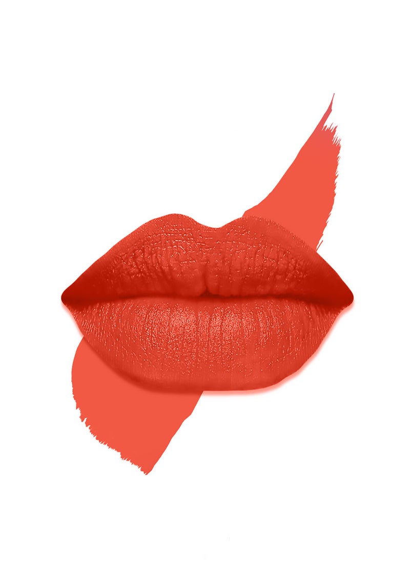 irma - Flower Irma 24-Hour Long Lasting Lipstick Coral Red  color - Image 1