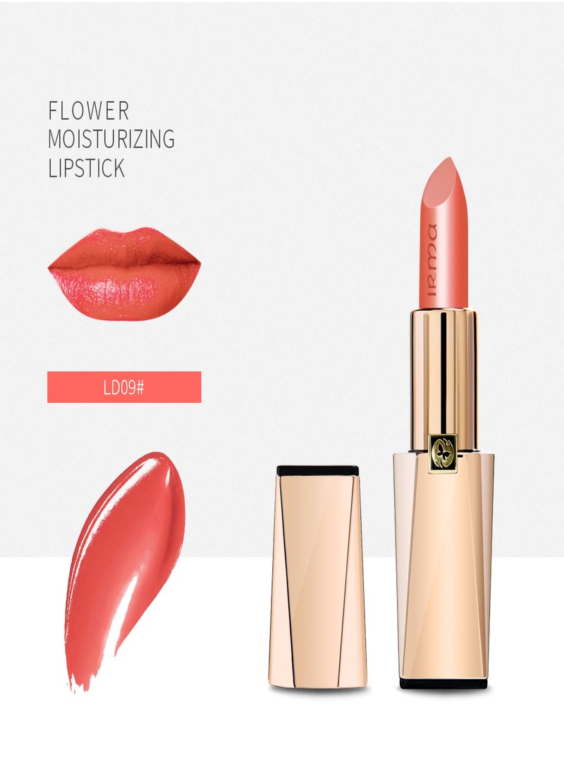 irma - Flower Irma 24-Hour Long Lasting Lipstick Coral Red  color - Image 1