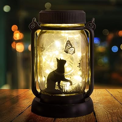 styleonme styleonme Styleonme Decorative Mobile Outdoor Lanterns Solar 3 in 1, Gifts for Mom, Grandma, Women and  - Image 1