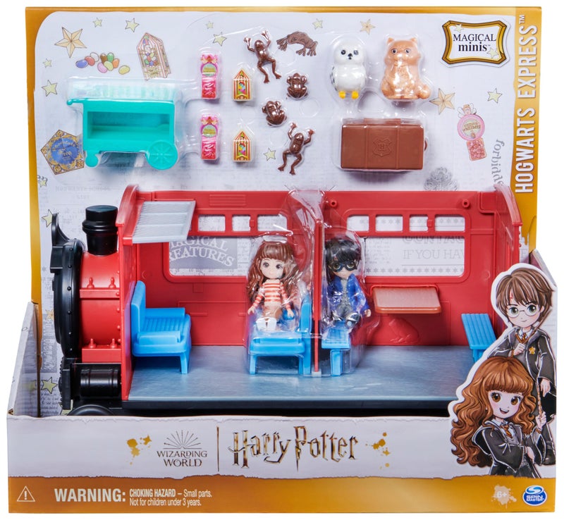Wizarding World Harry Potter Magical Minis Hogwarts Express Train Toy Playset with 2 Exclusive Figures 10 Accessories Kids Toys for Ages 6 and up - Image 3