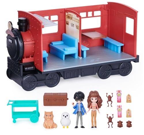 Wizarding World Harry Potter Magical Minis Hogwarts Express Train Toy Playset with 2 Exclusive Figures 10 Accessories Kids Toys for Ages 6 and up - Image 1