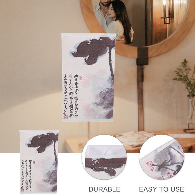 2pcs Cloth Lampshade Decorative Table Lamp Shade Fabric Lampshade Replacement for Home - Image 5