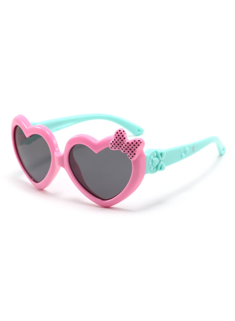 XPI CandyHeart- Sweet Flamingo Kids Sunglasses - Polarized - 100% UV Protection  - Image 1