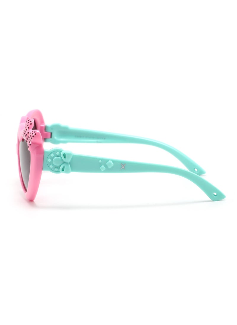 XPI CandyHeart- Sweet Flamingo Kids Sunglasses - Polarized - 100% UV Protection  - Image 2