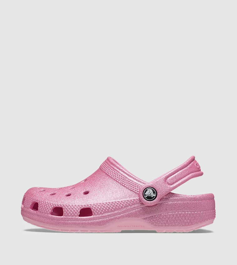 crocs Kids' Classic Glitter Clog