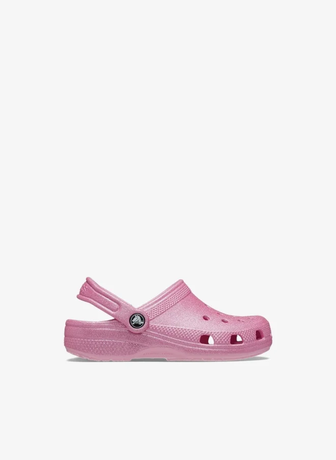 Kids' Classic Glitter Clog