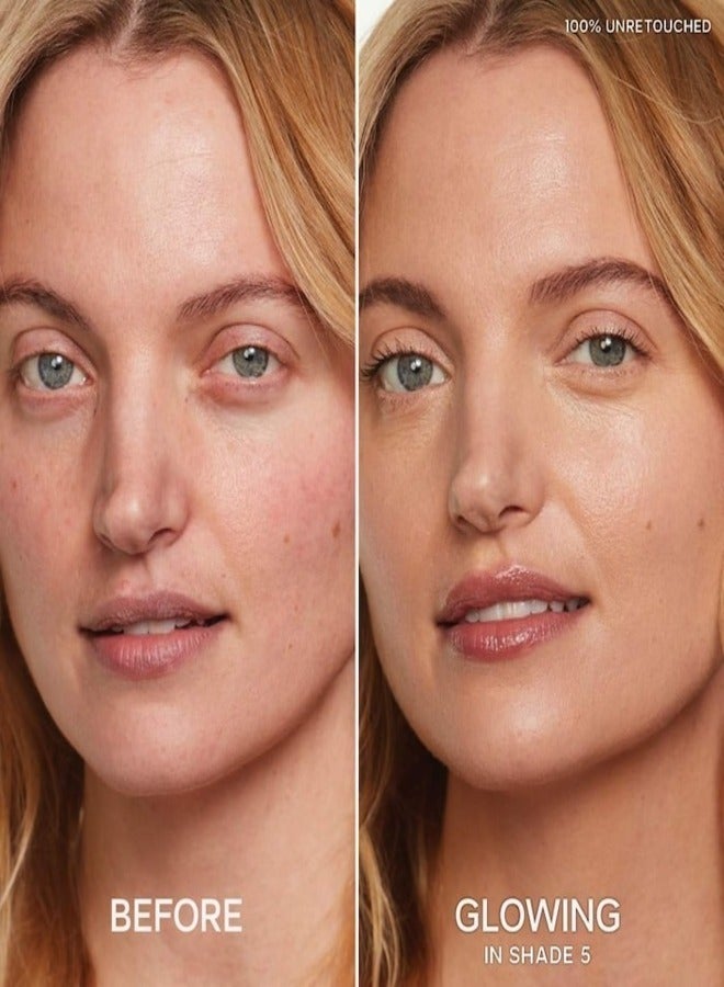 Saie  Slip Tint Total Radiant Concealer with Niacinamide ,5 - light with peach base tone 5ml - Brightening & Hydrating Finish - Image 3