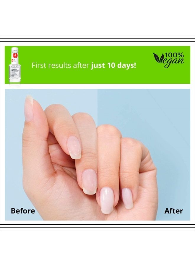 EVELINE COSMETICS علاج الأظافر المكثف 8 في 1 ومكيف حساس - Image 5