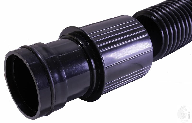 RODAK Rodak Flexible Hose For Industrial Vacuum Cleaners Compatible With 44 Mm Accessories 3 MBlack - Image 4
