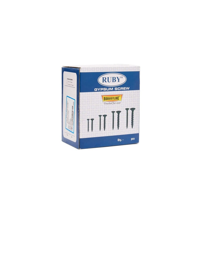 Ruby - Gypsum Screw Fine Thread 2 Inch X 6MM Pack Of 450 - Image 1
