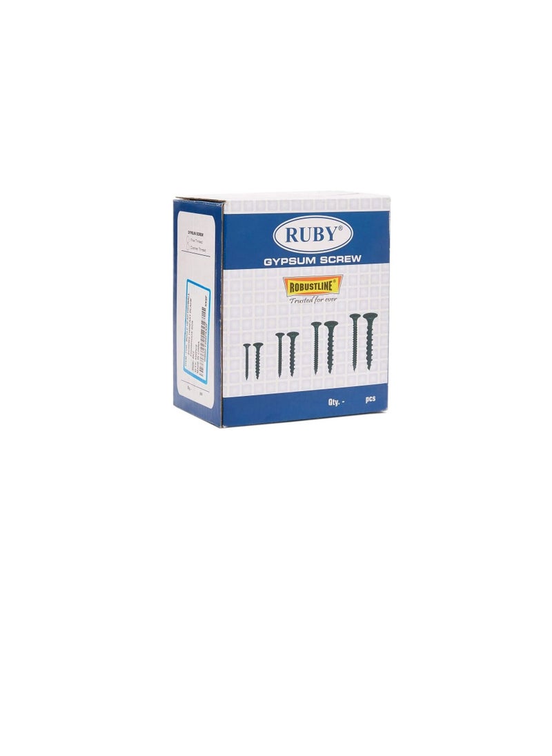 Ruby - Gypsum Screw Fine Thread 2 Inch X 6MM Pack Of 450 - Image 1