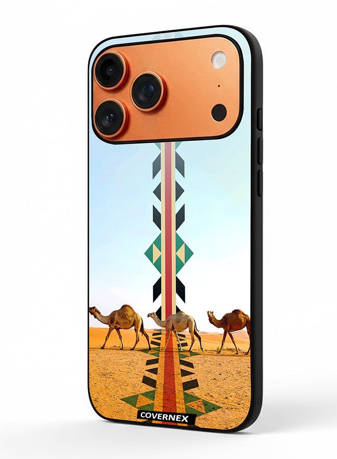 Covernex غطاء حماية لطيف لجهاز آبل آيفون 17 برو ماكس مطبوع DESIGN_129 - Image 1