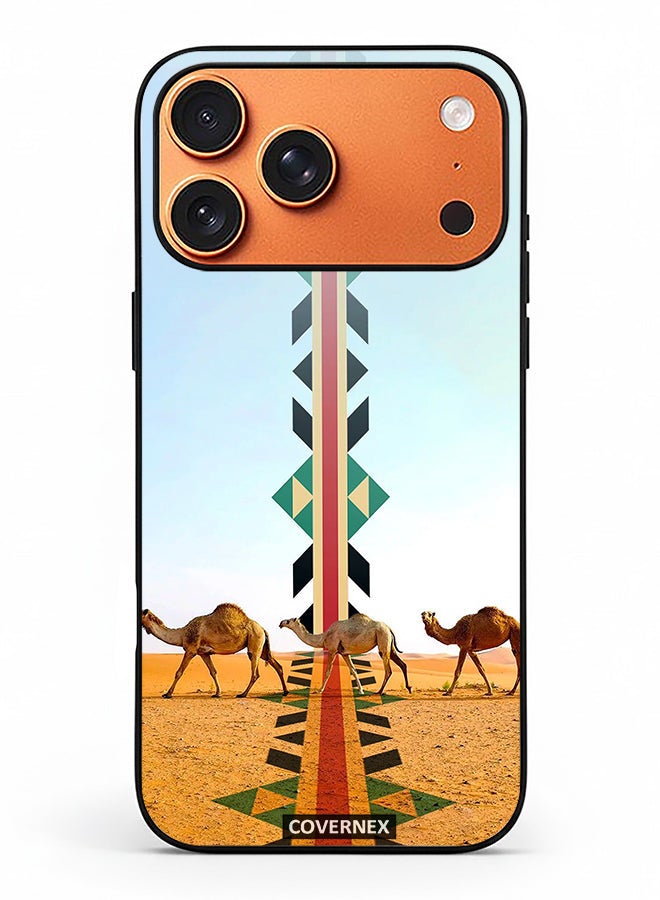 Covernex غطاء حماية لطيف لجهاز آبل آيفون 17 برو ماكس مطبوع DESIGN_129 - Image 2