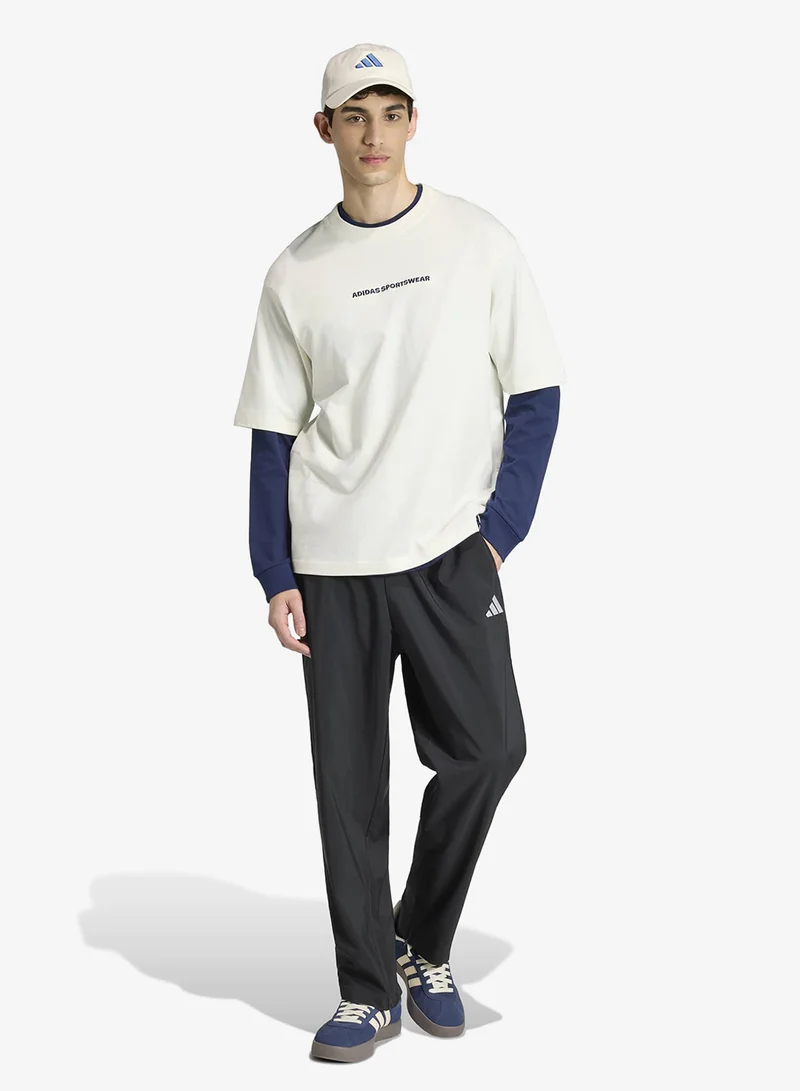 Adidas OWHITE Doodle Hiking Graphic T-Shirt for Men | Best Price UAE