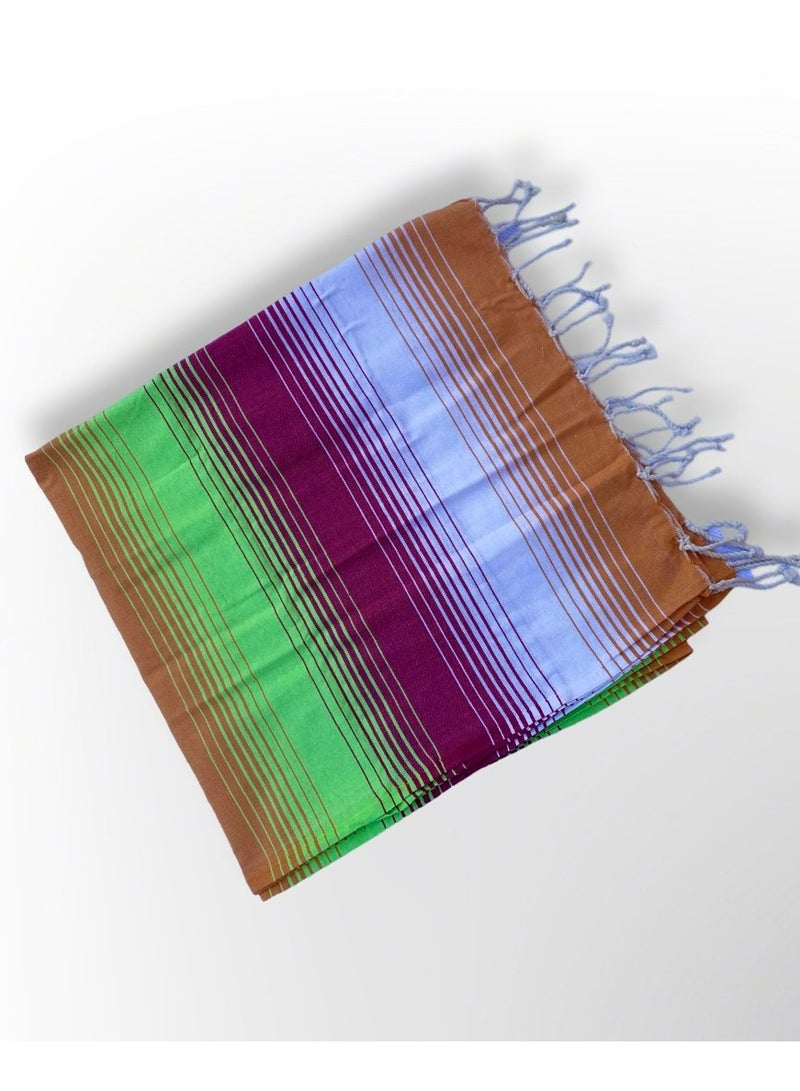 Amazigh Beach towel Multicolor 1 - Image 3