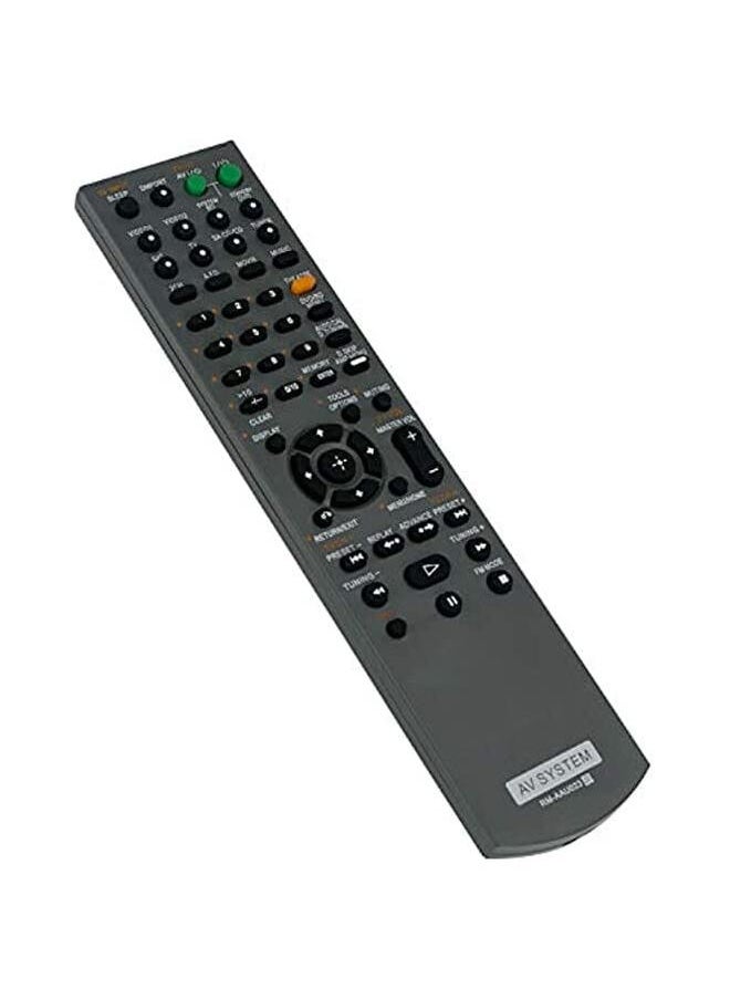 New Rm-Aau023 Remote Control Fit For Sony Home Theatre System And Multi Channel Av Receiver Str-Dh700 Str-Dg720 Ht-Sf2300 Ht-Ss2300 Ht-Ddwg800 Ht-Ddw8500 Ht-Ddw7500 Strdh700 Strdg720 Htsf2300