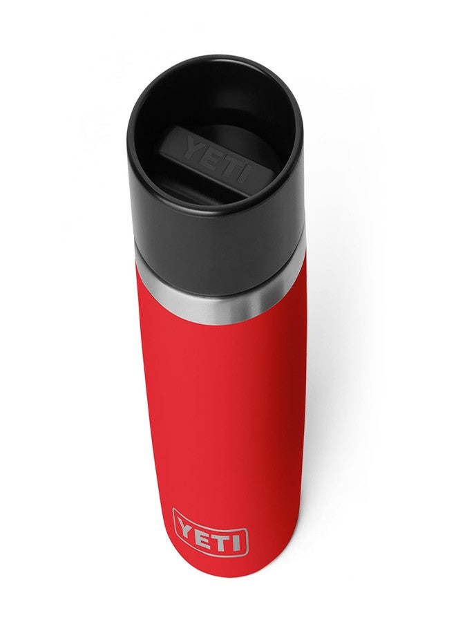 YETI Rambler 12 oz Travel Bottle, Stainless Steel, Vacuum Insulated with Leakproof Commuter Cap, Rescue Red - Image 1