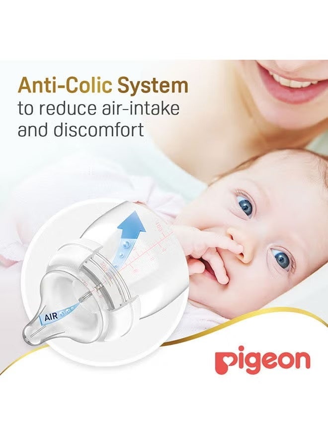 pigeon Softouch Peristaltic Plus Glass Bottle 240Ml Wide Neck Glass - Image 5