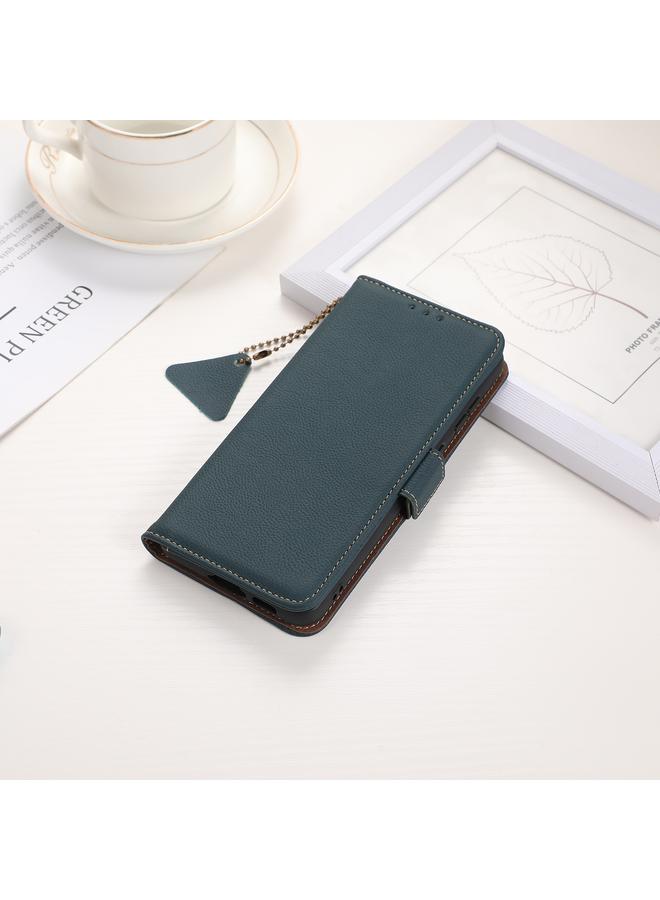 S-TOP Case For OnePlus CE4 5G Global Side-Magnetic TJ Genuine Leather RFID Phone Case - Image 2