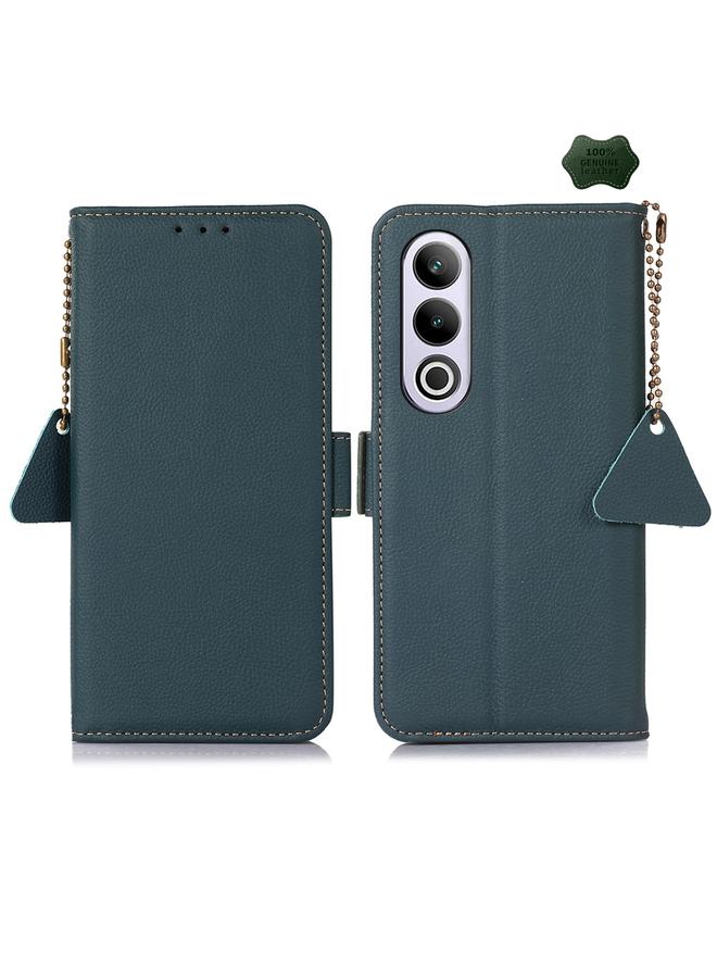 S-TOP Case For OnePlus CE4 5G Global Side-Magnetic TJ Genuine Leather RFID Phone Case - Image 1