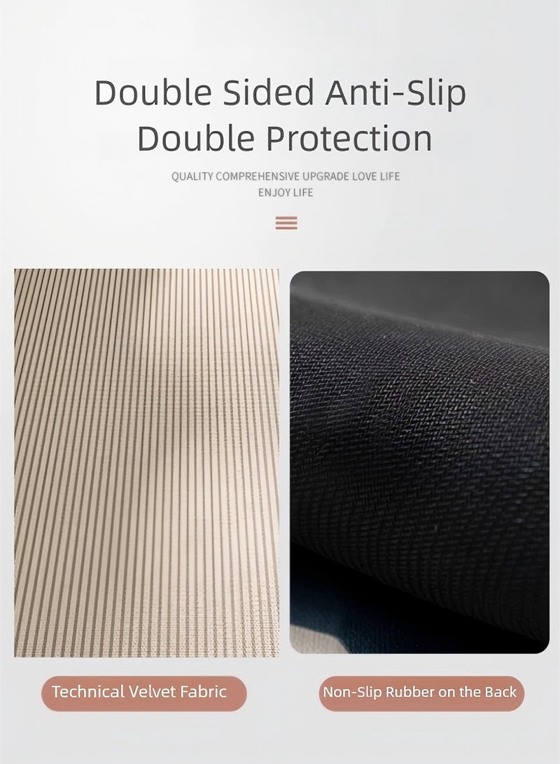 Kitchen Floor Mats, 2 PCS Kitchen Mat Set, Water Absorbent and Quick Drying Kitchen Rugs, Non-slip Kitchen Carpets (40 * 60+40 * 120 cm)  - Image 2