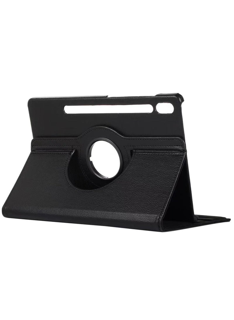 Tablet Cases Covers for Samsung Galaxy Tab S10 Plus / S9 FE Plus / S9 Plus, Multi-Angle Stand + 360 Rotating Bracket + Shockproof Leather Slim Case - Image 1