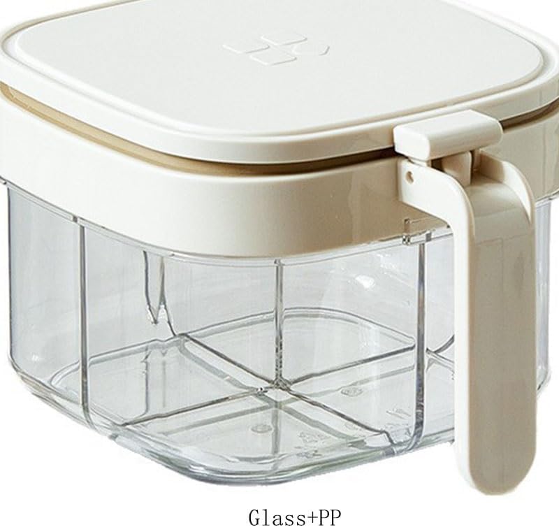 Seasoning Box Kitchen Use Salt Jar Multi Compartment Container Storage - Image 5