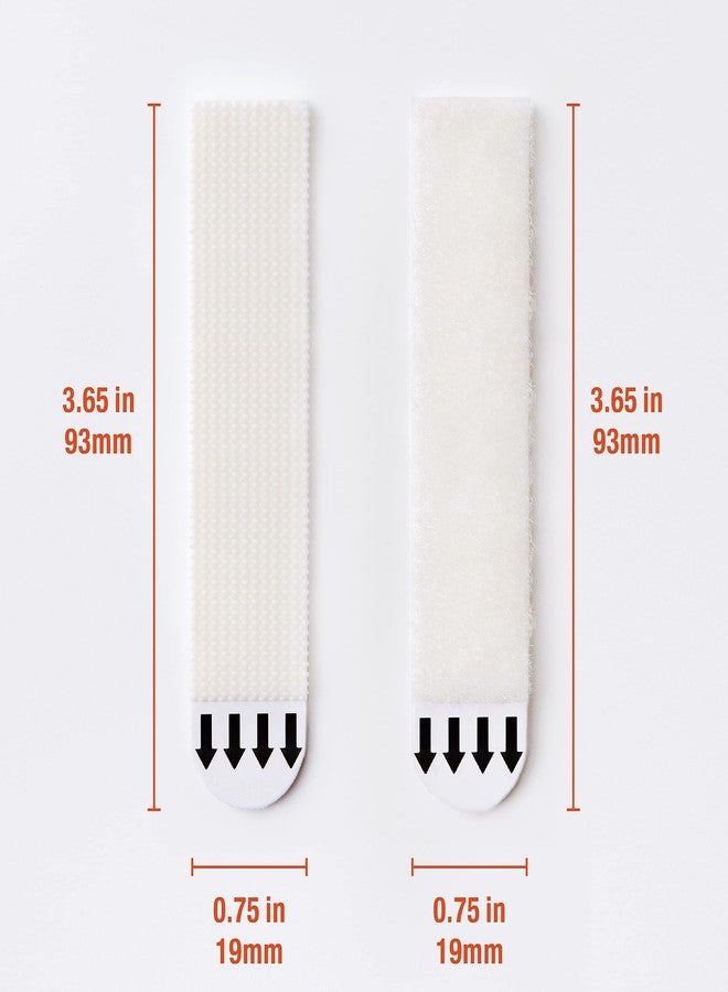 MOVELYST 60-Pairs(120 Strips) Large Picture Hanging Strips Heavy Duty, Removable Hook and Loop Tape, Picture Hanger Damage Free, Water-Resistant Adhesive Strips for Frame Hanging - Image 2