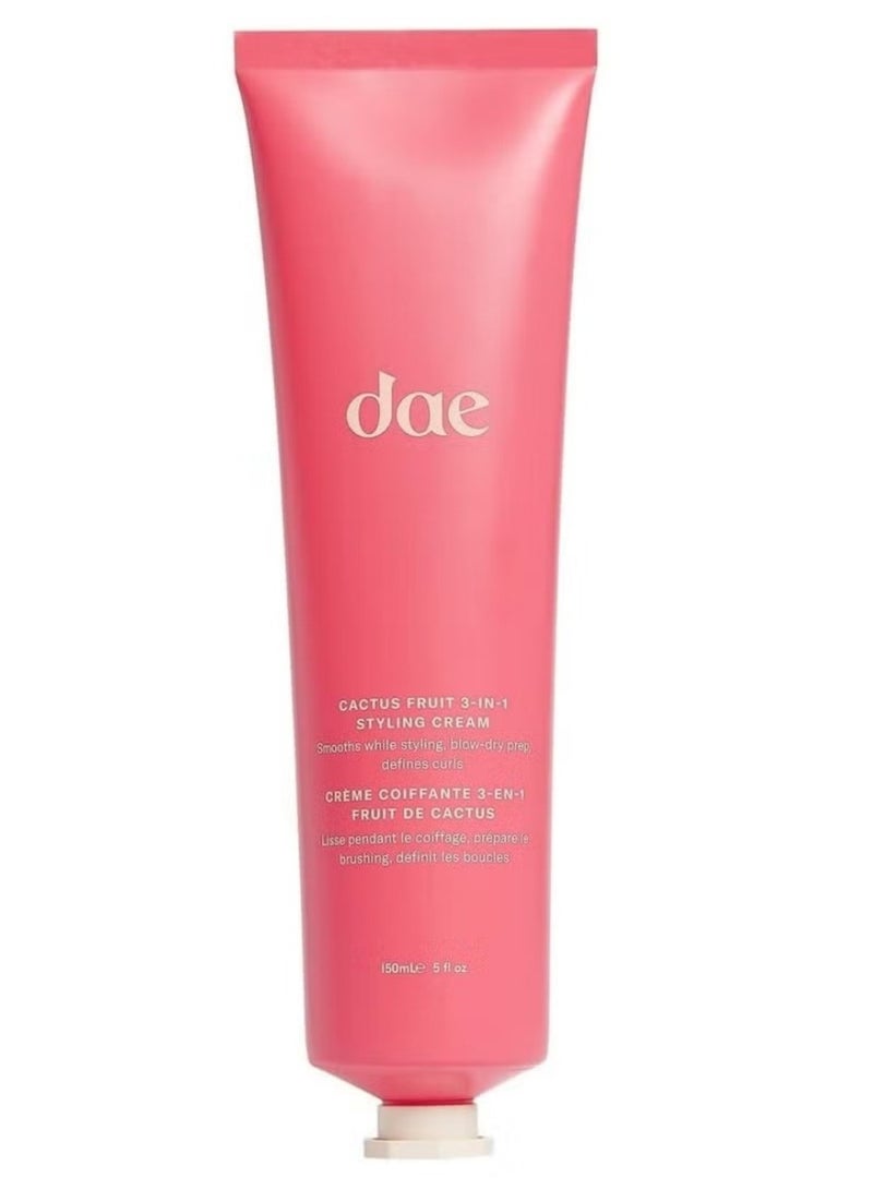 DAE Cactus Fruit 3-in-1 Styling Cream – Heat Protectant for Smoothing, Blowout Prep & Curl Definition | Frizz Control & Shine Enhancer | Vegan, Sulfate-Free (5 oz) - Image 2