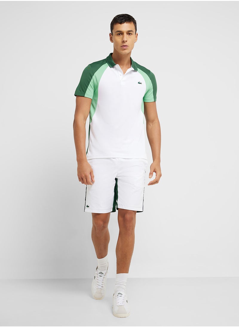 LACOSTE Logo Graphic Polo Shirt  - Image 4