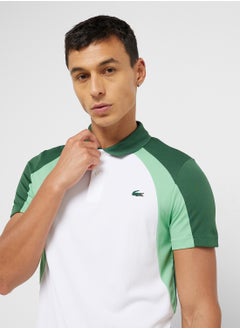 LACOSTE Logo Graphic Polo Shirt  - Image 3