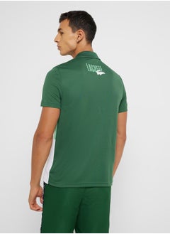 LACOSTE Logo Graphic Polo Shirt  - Image 2