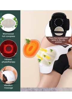 Halamine Knee massage with Heating and Kneading, rope -free electric infrared heating knee massage device, adjustable heating massage mode, relieving knee pain at any time, it is a caring gift for parents, old people, and loved ones  - Image 4