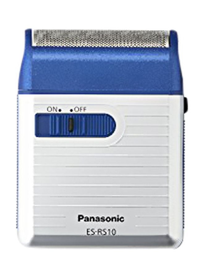 Panasonic Travel Electric Shaver White/Blue/Silver - Image 1