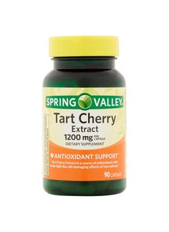 SPRING VALLEY Tart Cherry Extract For Joint Health 1200 Mg 90 Capsules  - Image 1