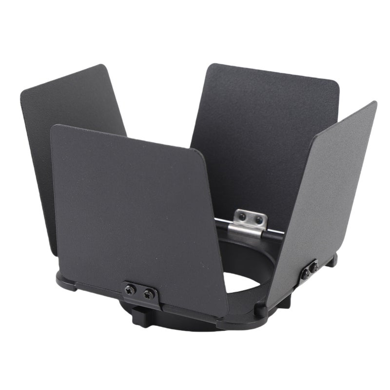 Four Leaf Light Baffle for Bowens Small Mount Aluminum Alloy Flash Light Baffle Fit for ULanzi Video Lights - Image 4