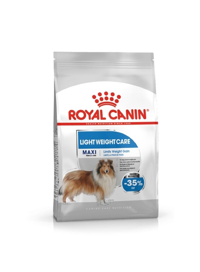 ROYAL CANIN Canine Care Nutrition Maxi Light Weight Care 12 KG - Image 1
